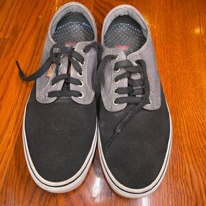 Vans Black and Gray Men's Sneakers